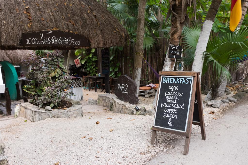 Turquesa Tulum Jungle Camping Hotel Екстериор снимка