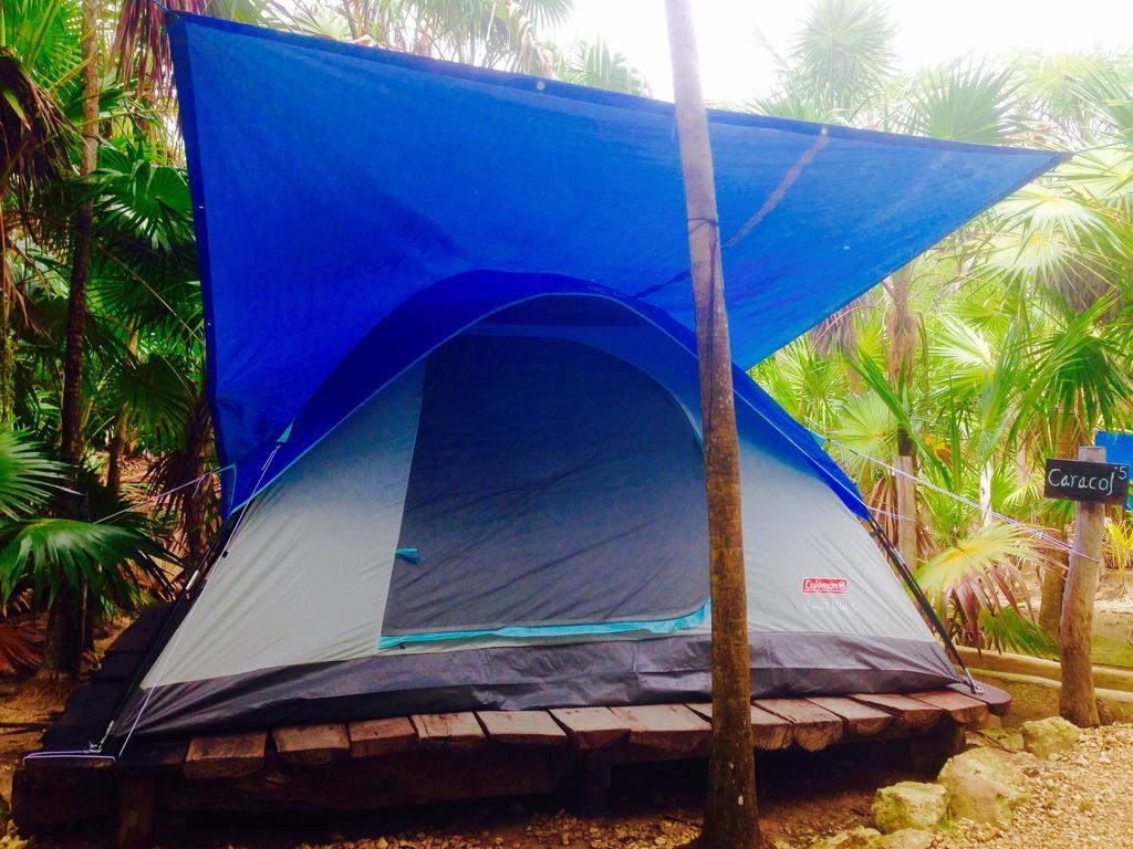 Turquesa Tulum Jungle Camping Hotel Екстериор снимка